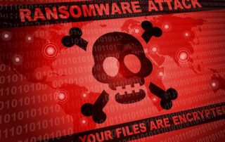 Ransomware Attack Warning Screen